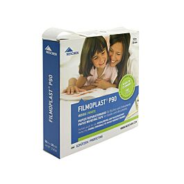 Ruban Adhésif De Réparation Pour Livres FILMOPLAST P90 - Blanc, 13mm X 50m - Pour Protéger Les Pages Et Couvertures