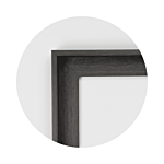 Schattenfugenrahmen  - dunkel braun - Typ 6519-331 thumbnail