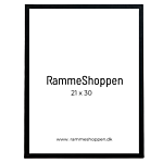 MDF Rahmen, Schwarz, schmal, 24 x 30 cm - Typ 2012 thumbnail