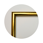 Gold Holzrahmenleiste - Typ 7003 - Ecke thumbnail