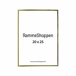 Goldener Aluminiumrahmen, glänzend, schmal, 20 x 25 cm - Typ 9012 thumbnail