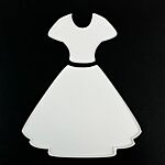 Geldgeschenke, Kleid mit Ärmeln thumbnail