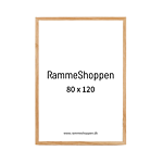 Holzrahmen, massives Eichenholz, schmal, 80 x 120 cm - Typ 851 thumbnail