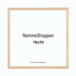 Holzrahmen, massives Eichenholz, schmal, 70 x 70 cm - Typ 320 thumbnail