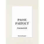 naturhvid passepartout i standardmål thumbnail