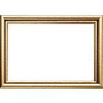 Goldrahmen, Polyholz, 10 x 15 cm, Typ 7301 thumbnail