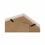 Reflexfreier Holzrahmen, Weiß, schmal, 15 x 21 cm (A5) - Typ 860 thumbnail