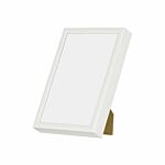 Weiße Aluminium-Bilderrahmen, glänzend, schmal, 10 x 15 cm, Typ 9006 thumbnail