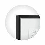 Reflexfreier schwarzer Aluminiumrahmen, matt, schmal, 20 x 30 cm - Typ 672 thumbnail