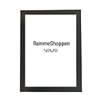 MDF-Rahmen, Schwarz, 50 x 70 cm thumbnail