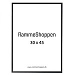 Holzrahmen, Schwarz, schmal, 30 x 45 cm - Typ 840 thumbnail