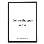 Holzrahmen, Schwarz, schmal, 50 x 60 cm - Typ 840 thumbnail