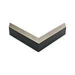 Rahmenleiste in Holz, Silber mit schwarzer Seite - Typ 5720-07 thumbnail