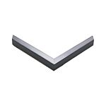Rahmenleiste in Holz, Silber mit schwarzer Seite - Typ 6215-05 thumbnail