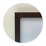 Holzrahmen, Braun, schmal, 40 x 60 cm - Typ 830 thumbnail