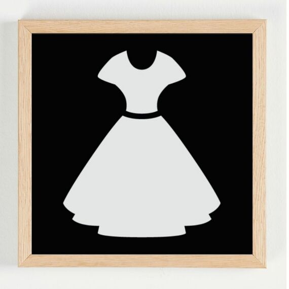Geldgeschenke, Kleid mit Ärmeln