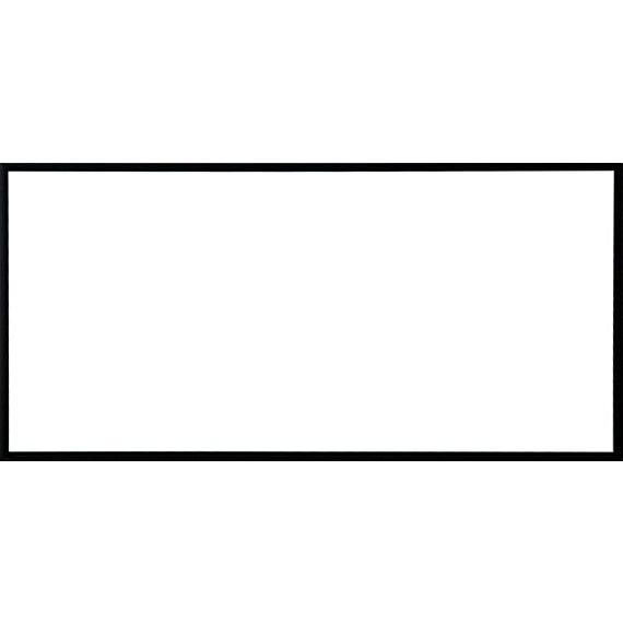 Schwarzer Aluminiumrahmen, matt, schmal, 30 x 60 cm - Typ 672