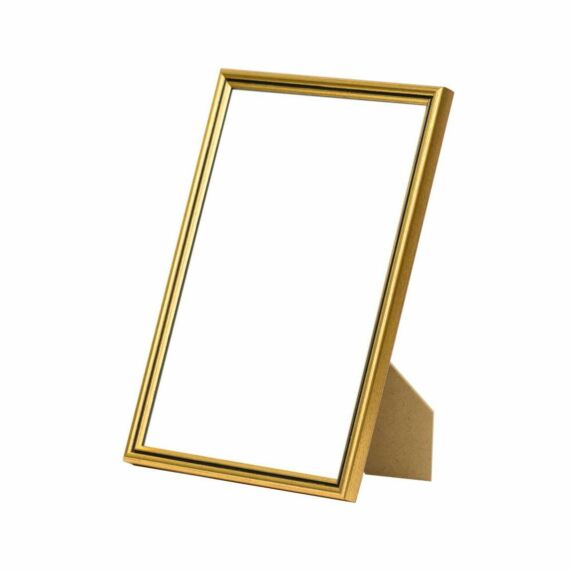 Polyholz, Gold, 18 x 24 cm - Typ 7301