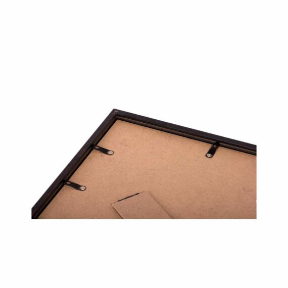 Reflexfreier Holzrahmen, Schwarz, schmal, 10 x 15 cm - Typ 840