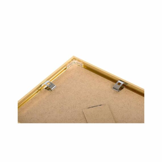 Reflexfreier goldener Aluminiumrahmen, glänzend, schmal, 10 x 15 cm - Typ 9012