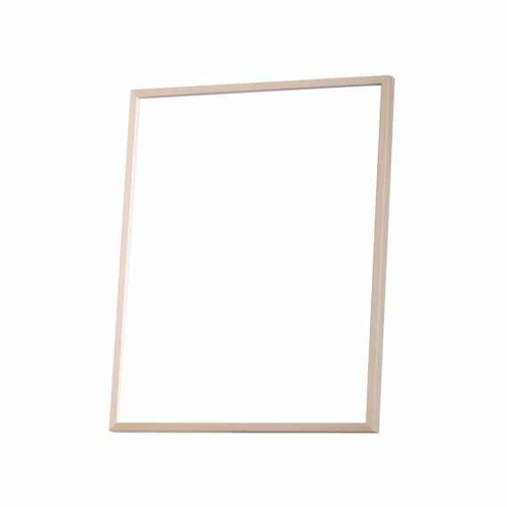 Reflexfreier Holzrahmen, Birkenholz, schmal, 80 x 100 cm - Typ 811