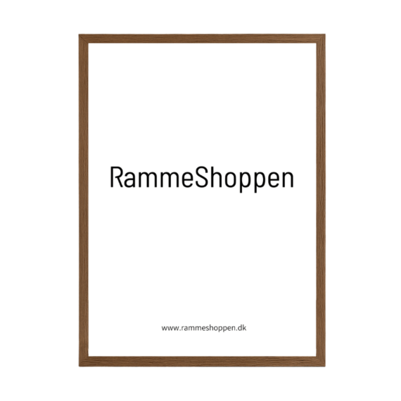  Valnød ramme - Fjord rammeserie - Produktbillede