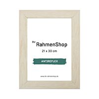 Reflexfreier Rahmen mit ländlicher Optik, 21 x 30 cm (A4) - Typ 6350
