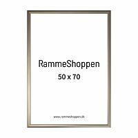 Aluminiumrahmen, Champagne, schmal, 50 x 70 cm - Typ 9042