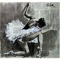 Plakat, And she danced, Loui Jover Art