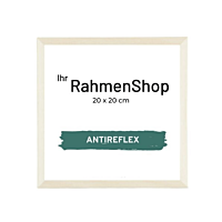 Reflexfreier Holzrahmen, Birkenholz, schmal, 20 x 20 cm - Typ 810