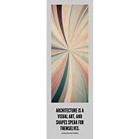 Poster, Architecture is visuel art