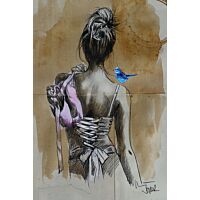 Plakat, Are we dancers 1, Loui Jover Art