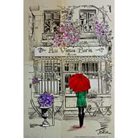 Poster, Au vieux Paris, Loui Jover Art