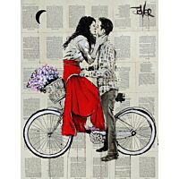 Poster, Bike days, Loui Jover Art