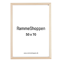 BIRKETRÆSRAMME, 50X70 CM