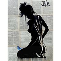 Plakat, Blue nude, Loui Jover Art