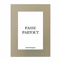 Dove blå passepartout