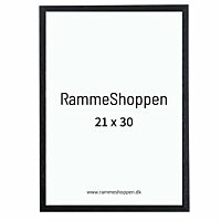 Holzrahmen, Schwarz, 21 x 30 cm (A4) - Typ 841