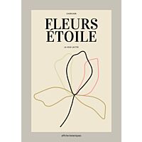 Poster - Fleurs etoile
