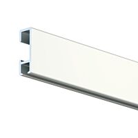 Galerieschiene, Weiß, Aluminium, 2 m