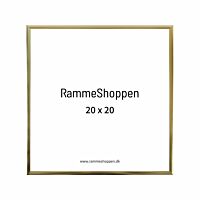 Guldramme, 20x20 cm