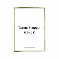 Goldener Aluminiumrahmen, glänzend, schmal, 91,5 x 122 cm – Typ 9012 