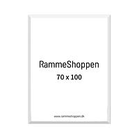 Holzrahmen, Weiß, schmal, 70 x 100 cm - Typ 861 
