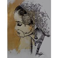 Plakat, India, Loui Jover Art
