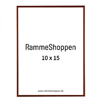 Aluminiumrahmen, Kupfer, glänzend, schmal, 10 x 15 cm - Typ 9022