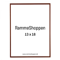 Kupfer Aluminiumrahmen, glänzend, schmal, 13 x 18 cm - Typ 9022