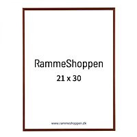 Kobber ramme, 21x30 cm, A4