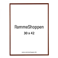 Kupfer Aluminiumrahmen, glänzend, schmal, 30 x 42 cm (A3) - Typ 9022