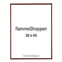 Kupfer Aluminiumrahmen, glänzend, schmal, 30 x 40 cm - Typ 9022