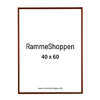 Kupfer Aluminiumrahmen, glänzend, schmal, 40 x 60 cm - Typ 9022